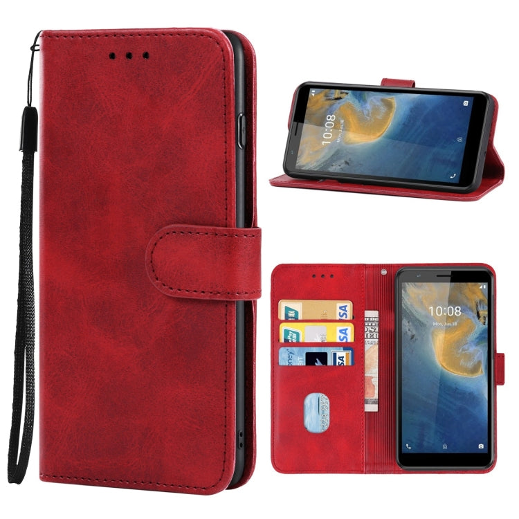 Leather Phone Case For ZTE Blade A31 Lite
