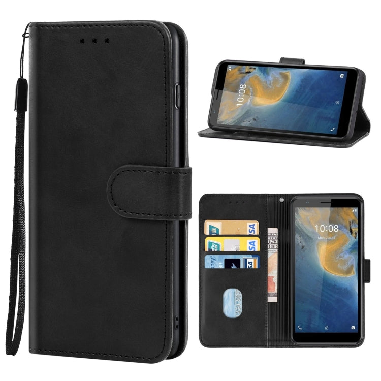 Leather Phone Case For ZTE Blade A31 Lite