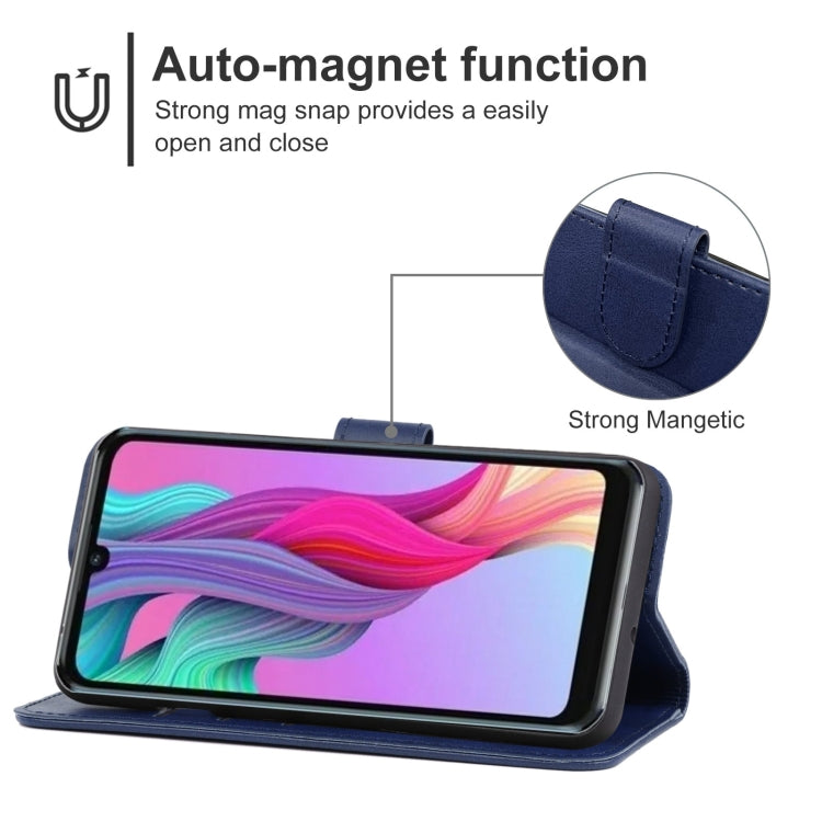 Leather Phone Case For ZTE Blade A5 (2020)