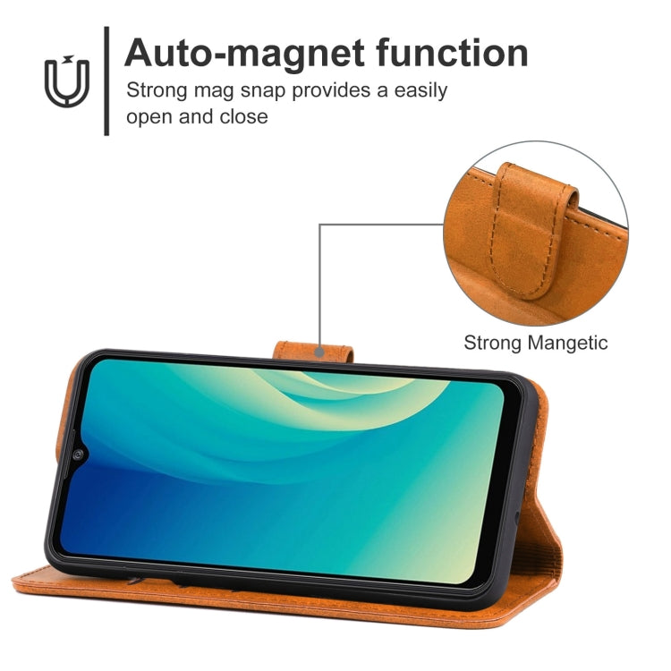 Leather Phone Case For ZTE Blade A7S 2019