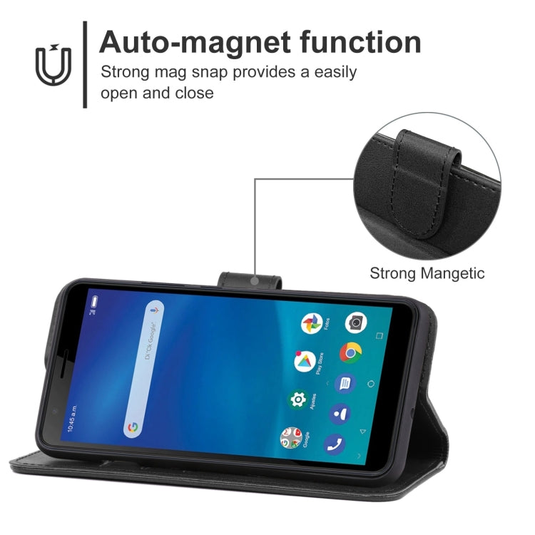 Leather Phone Case For ZTE Blade L210