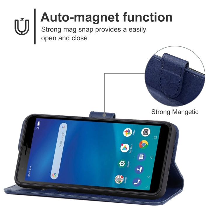 Leather Phone Case For ZTE Blade L210