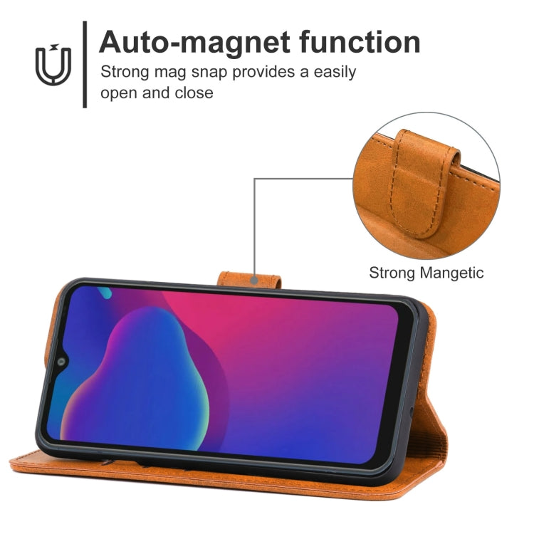 Leather Phone Case For ZTE Blade V2020 Smart
