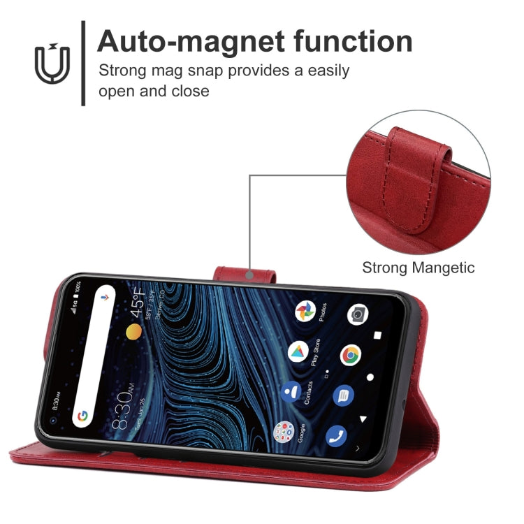 Leather Phone Case For ZTE Blade X1 5G