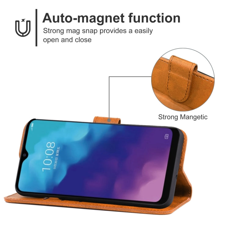 Leather Phone Case For ZTE Blade V2022