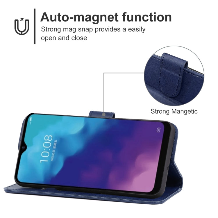 Leather Phone Case For ZTE Blade V2022
