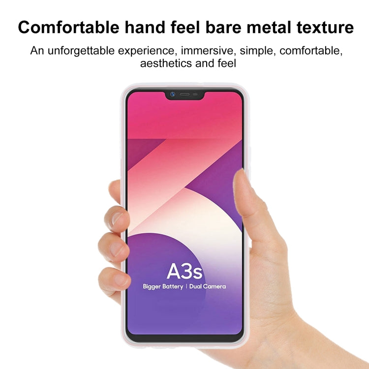 TPU Phone Case For OPPO A3s(Frosted White)