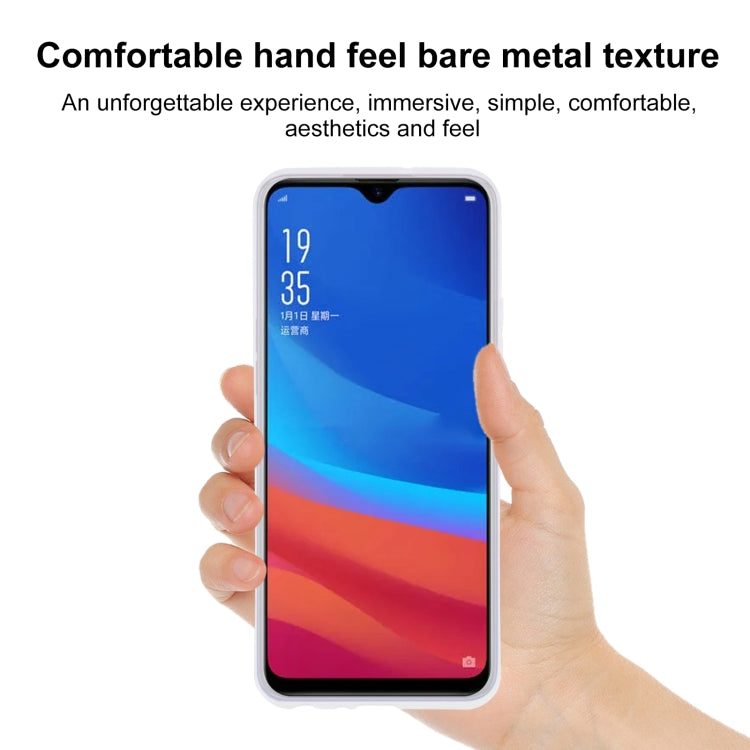 TPU Phone Case For OPPO A7x(Frosted White)