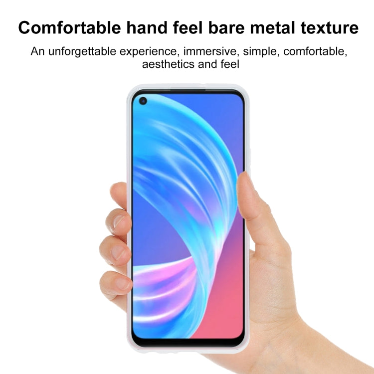 TPU Phone Case For OPPO A72 5G(Frosted White)