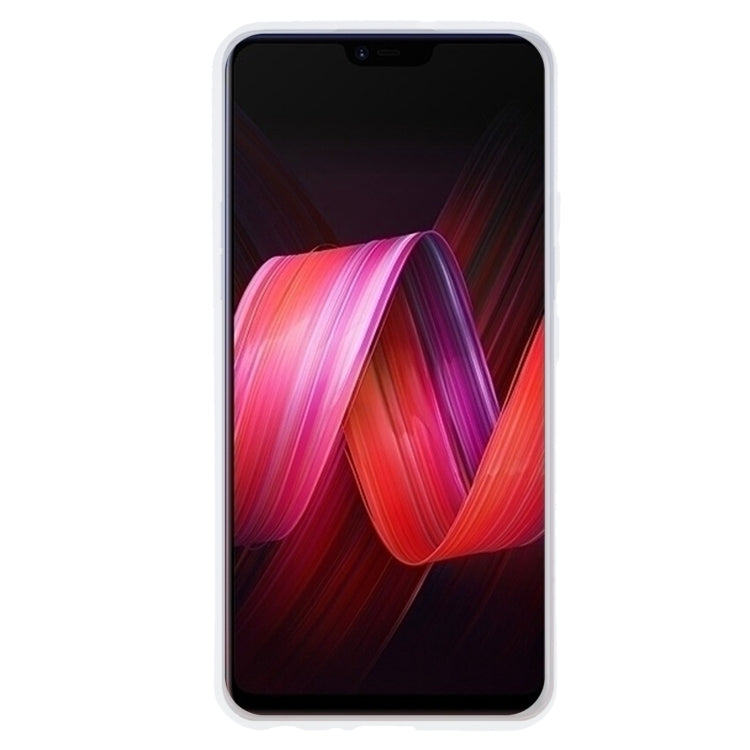 TPU Phone Case For OPPO R15(Frosted White)