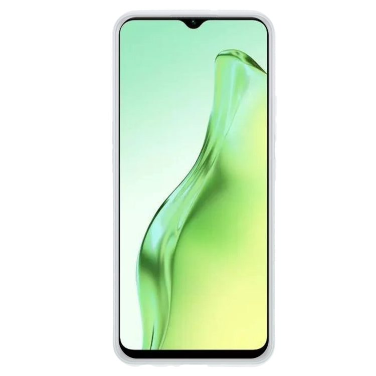 TPU Phone Case For OPPO A31 2020(Transparent White)