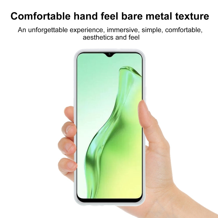 TPU Phone Case For OPPO A31 2020(Transparent White)