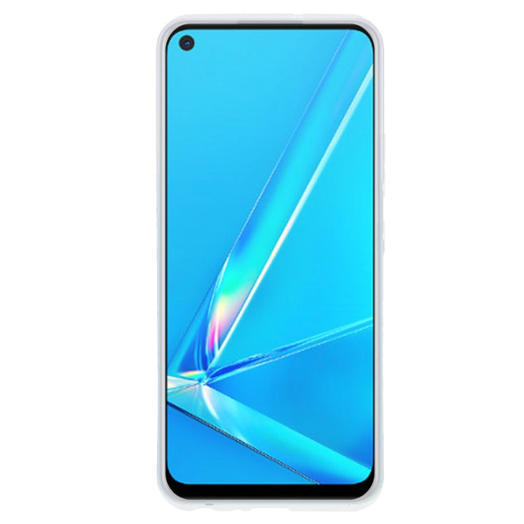 TPU Phone Case For OPPO A72(Transparent White)