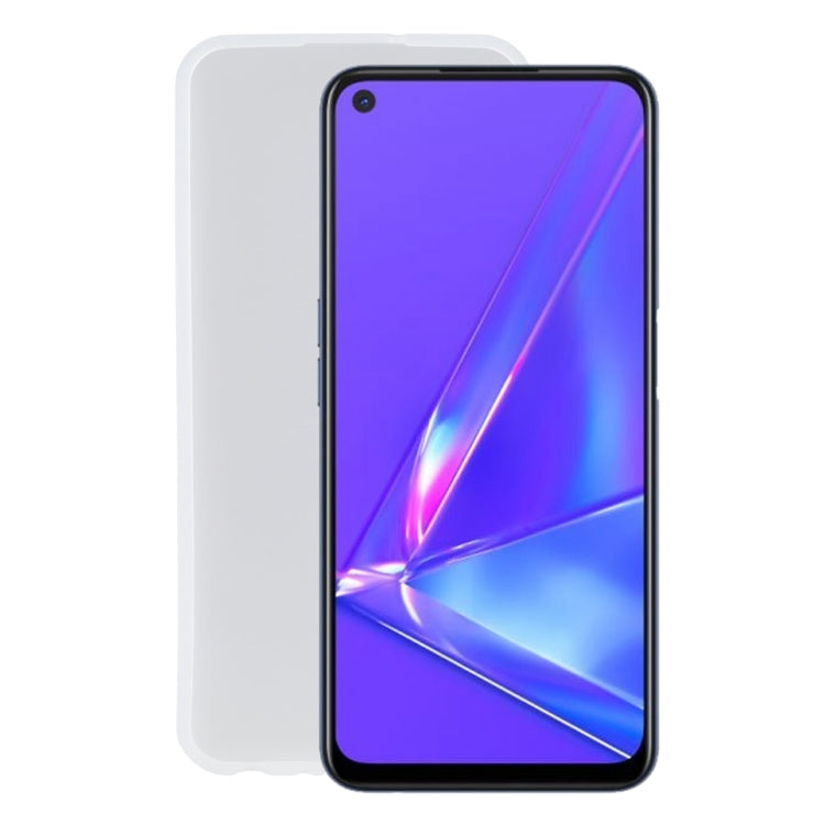 TPU Phone Case For OPPO A92(Transparent White)