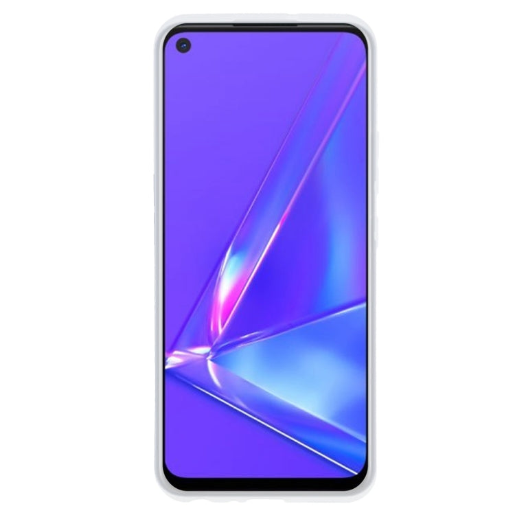 TPU Phone Case For OPPO A92(Transparent White)
