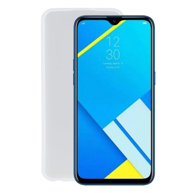 TPU Phone Case For OPPO Realme C2(Transparent White)