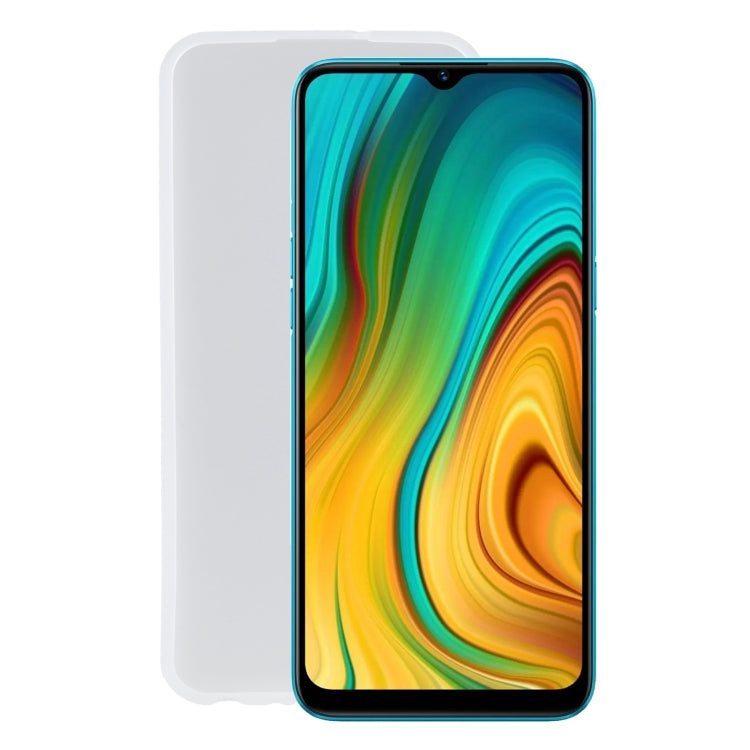 TPU Phone Case For OPPO Realme C3 3-camera(Transparent White)