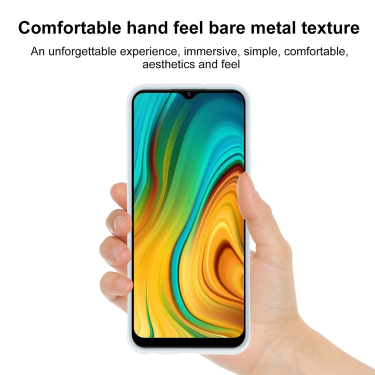 TPU Phone Case For OPPO Realme C3 3-camera(Transparent White)