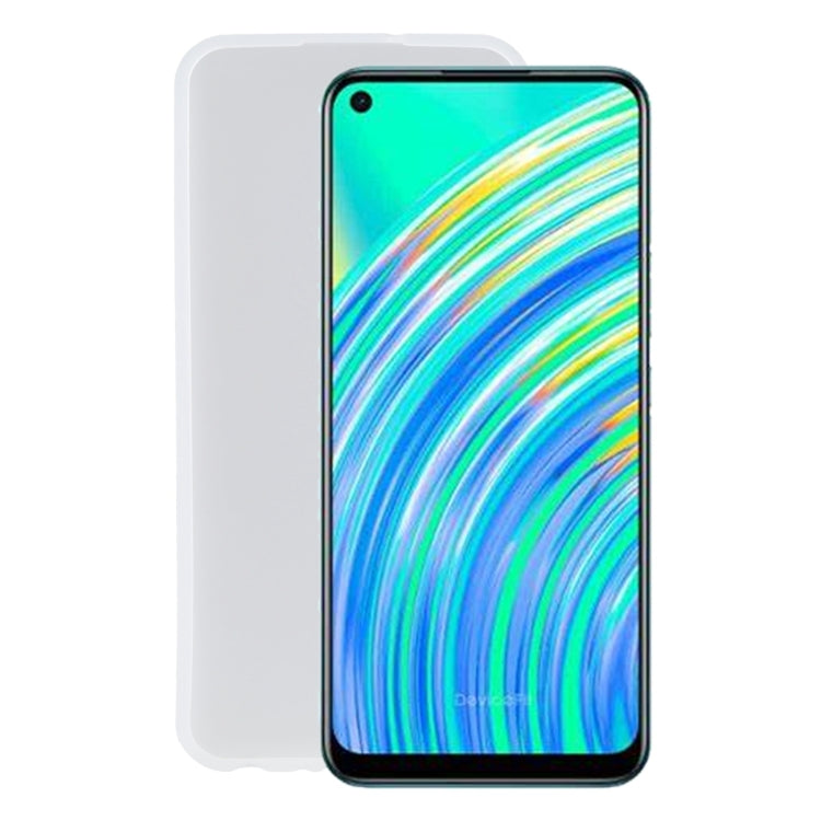 TPU Phone Case For OPPO Realme C17(Transparent White)