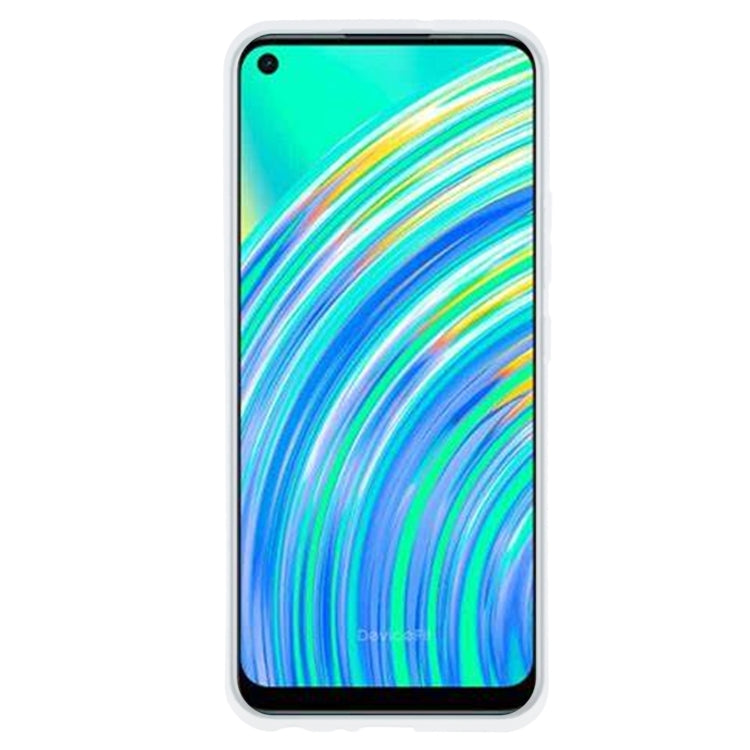 TPU Phone Case For OPPO Realme C17(Transparent White)