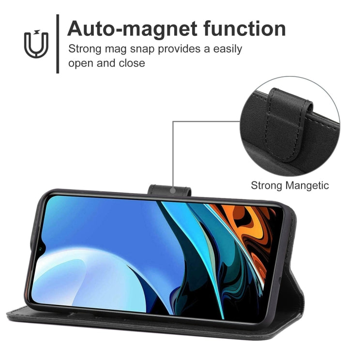 Leather Phone Case For Xiaomi Redmi 9C NFC