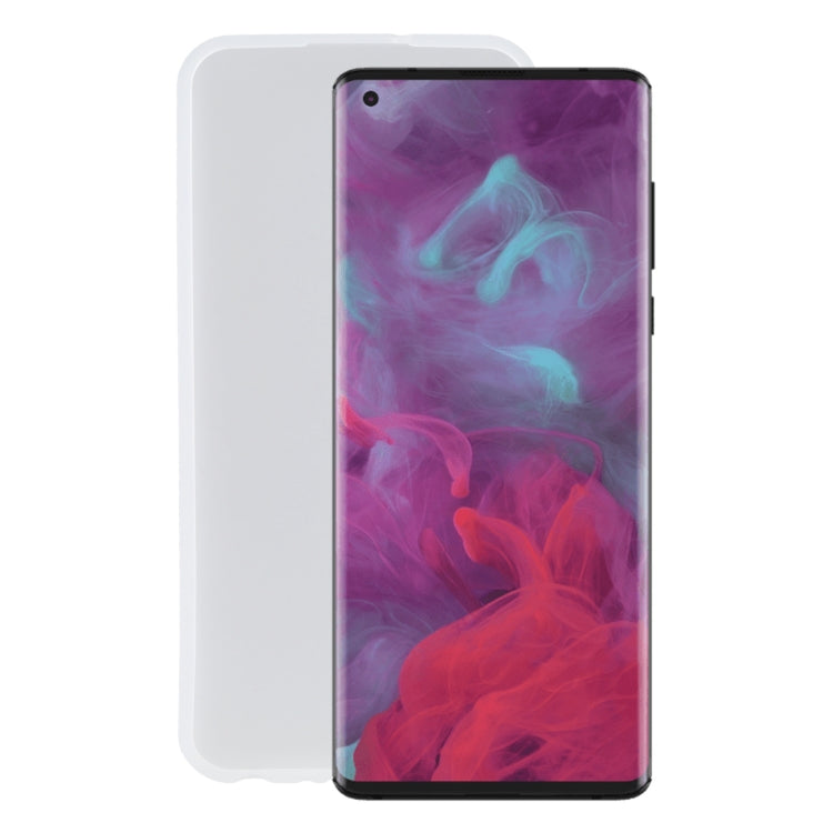 TPU Phone Case For Motorola Edge(Transparent White)