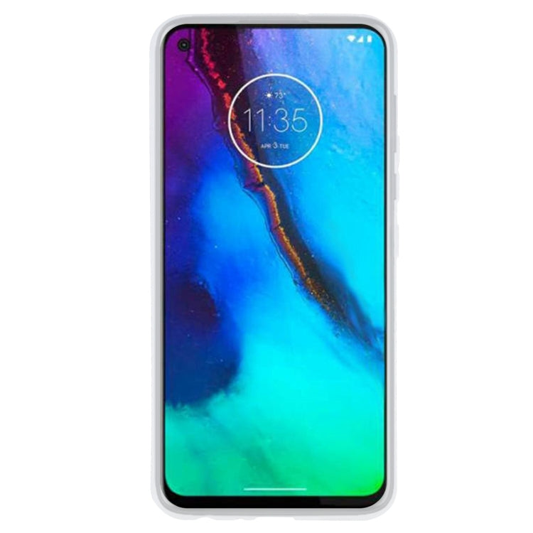 TPU Phone Case For Motorola Moto G Pro(Transparent White)
