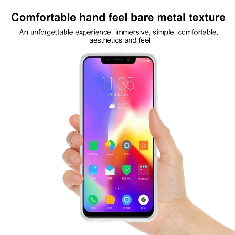 TPU Phone Case For Motorola Moto P30(Transparent White)