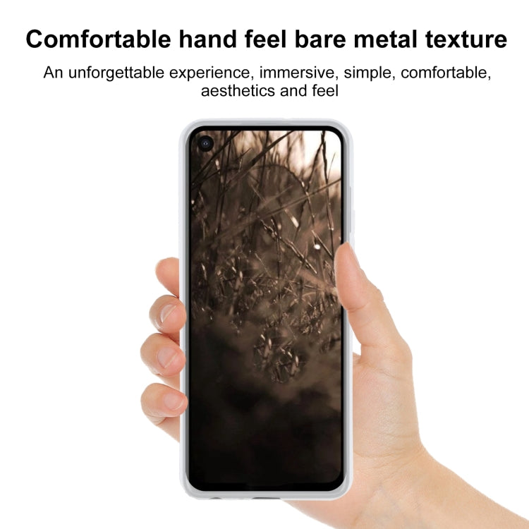 TPU Phone Case For Motorola P40(Transparent White)