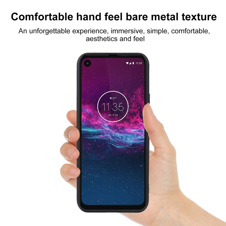 TPU Phone Case For Motorola One Action (Black)