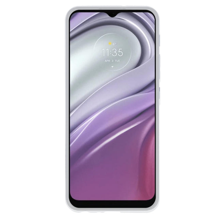 TPU Phone Case For Motorola Moto G20(Frosted White)