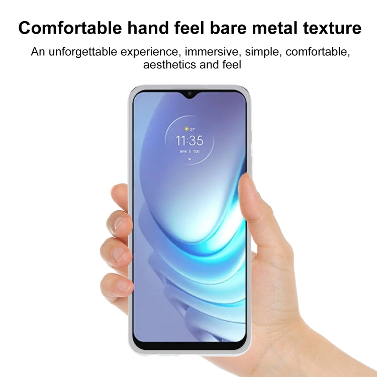 TPU Phone Case For Motorola Moto G50 5G(Frosted White)