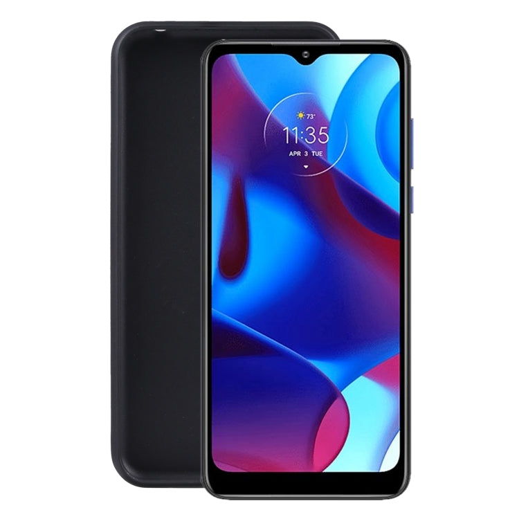 TPU Phone Case For Motorola G Pure(Frosted Black)