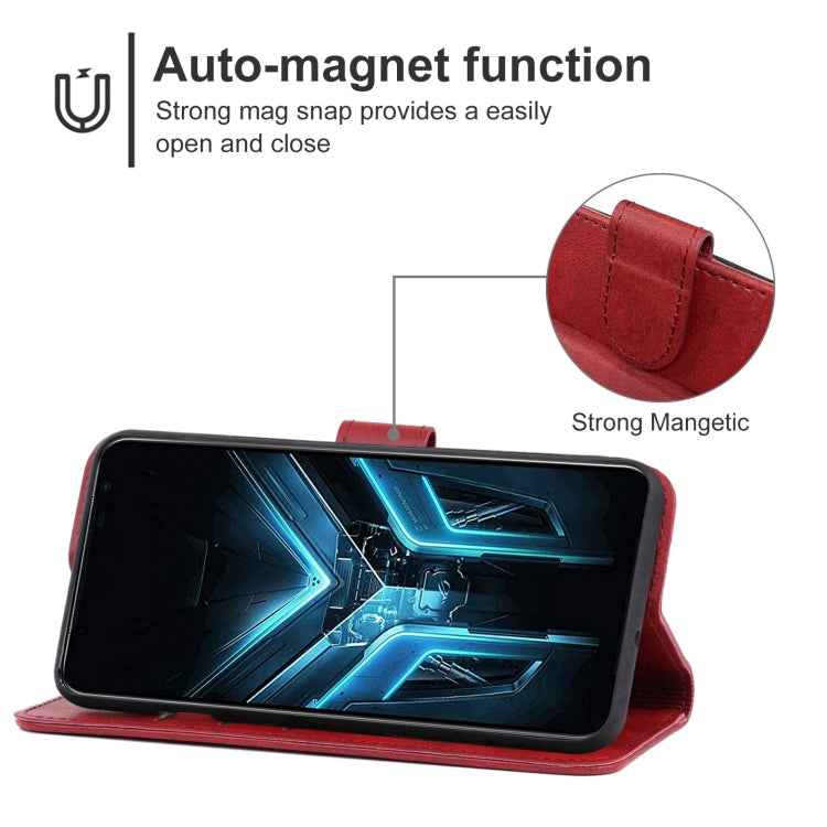 Leather Phone Case For Asus ROG Phone 3 Strix