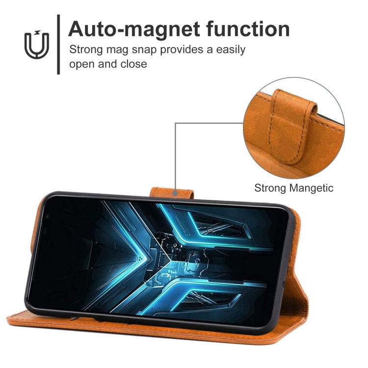 Leather Phone Case For Asus ROG Phone 3 Strix