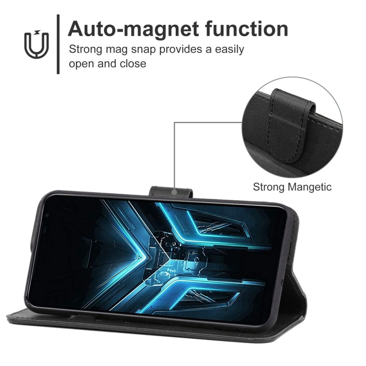 Leather Phone Case For Asus ROG Phone 3 Strix