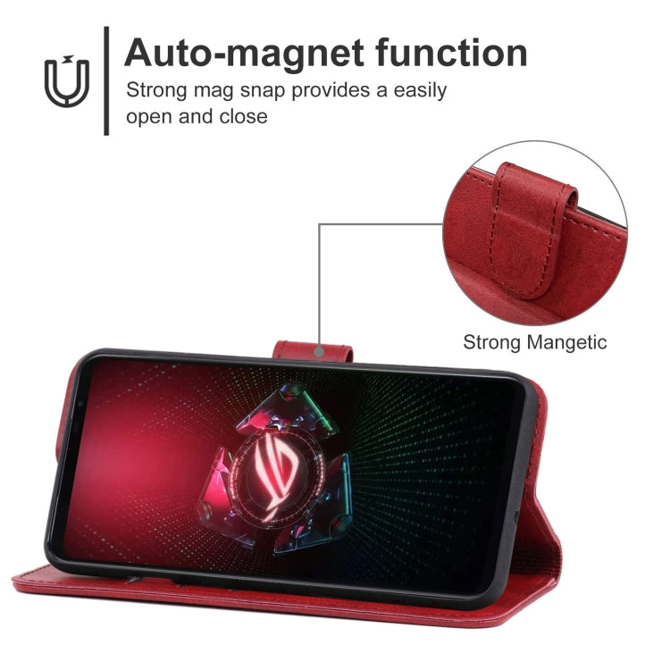Leather Phone Case For Asus ROG Phone 5 Pro