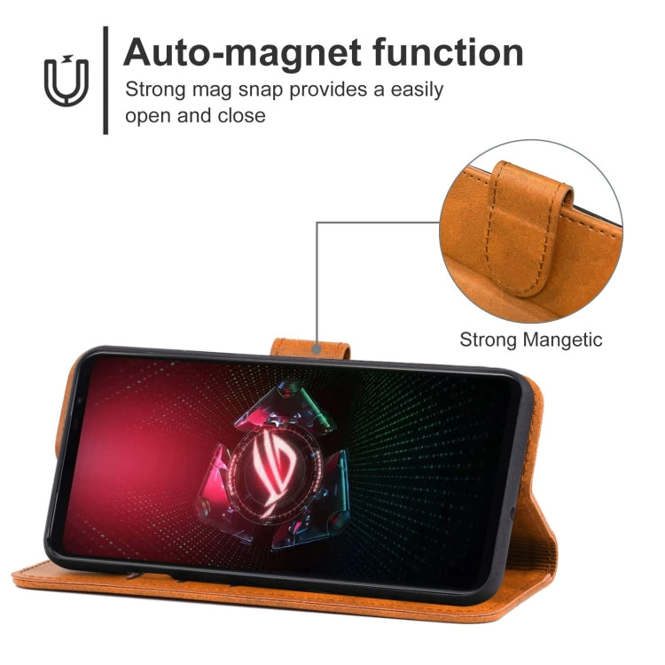 Leather Phone Case For Asus ROG Phone 5 Pro