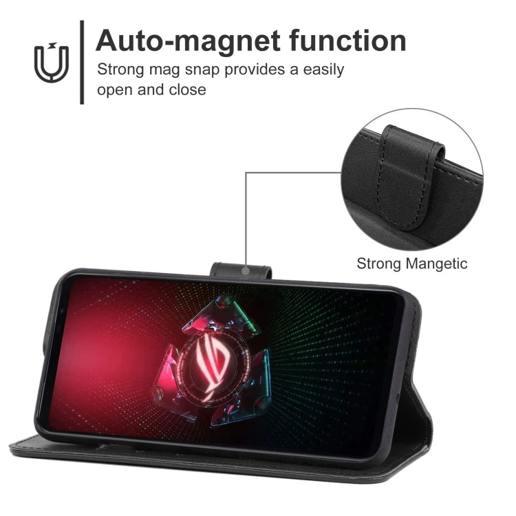 Leather Phone Case For Asus ROG Phone 5 Pro