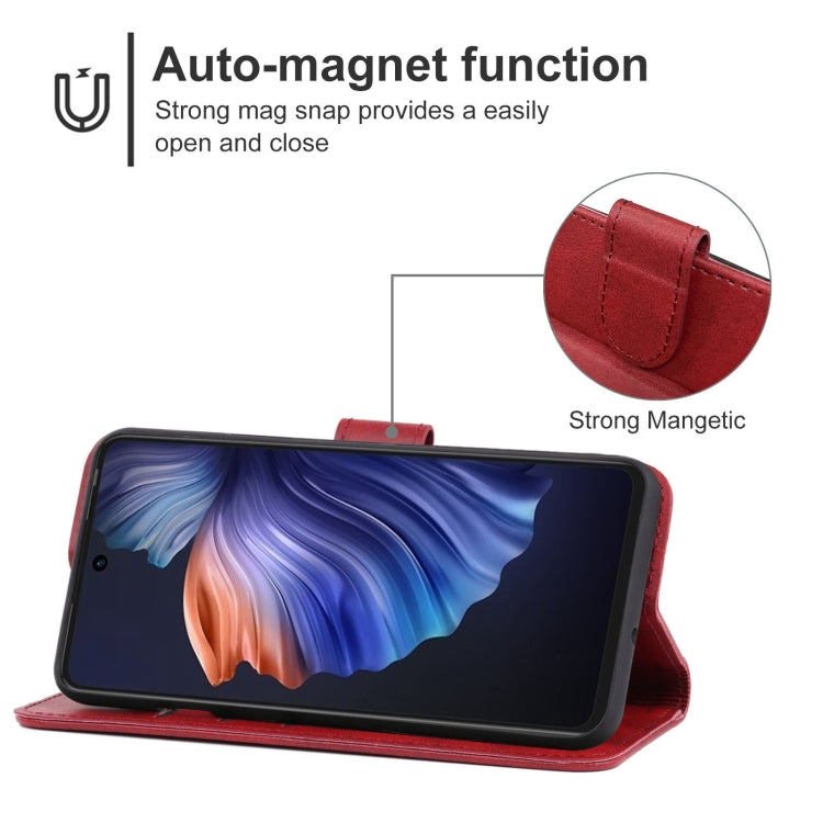 Leather Phone Case For Tecno Camon 17P