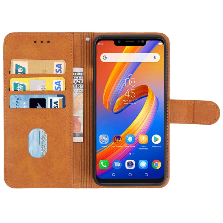 Leather Phone Case For Tecno Spark 4