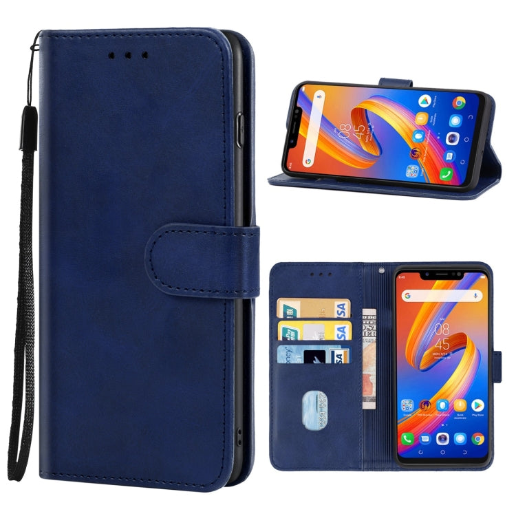 Leather Phone Case For Tecno Spark 4