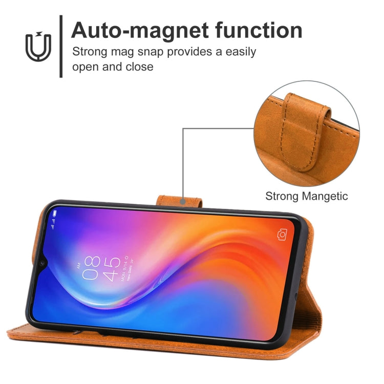 Leather Phone Case For Tecno Spark 6 Air