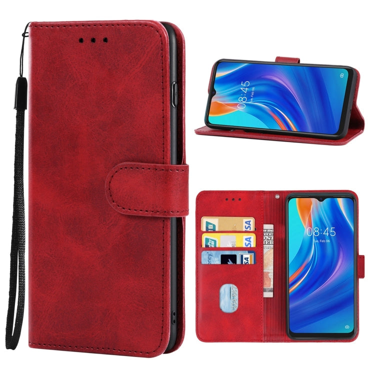 Leather Phone Case For Tecno Spark 7P
