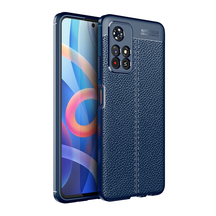 For Xiaomi Redmi Note 11 Litchi Texture TPU Shockproof Phone Case