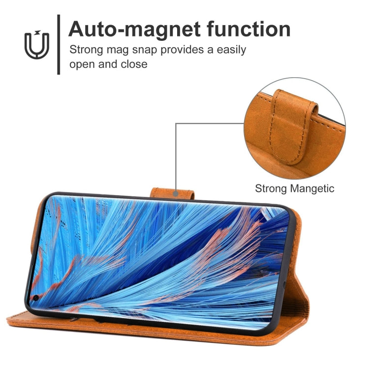 For OPPO Find X2 Leather Phone Case