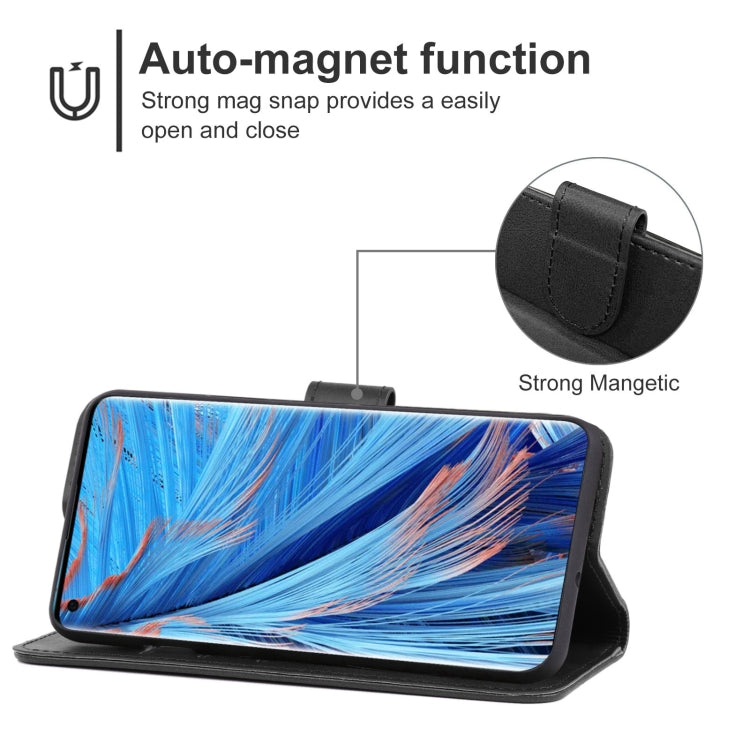 For OPPO Find X2 Leather Phone Case