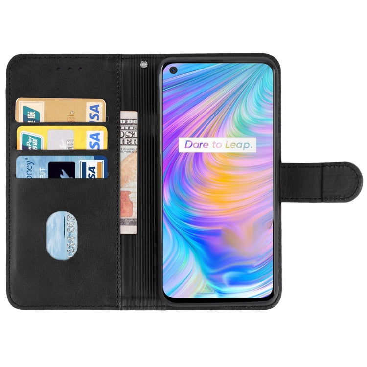 For OPPO Realme Q2 Leather Phone Case