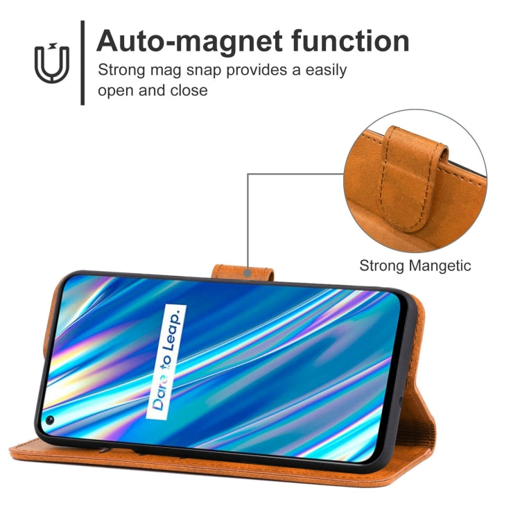 For OPPO Realme Q3i 5G Leather Phone Case