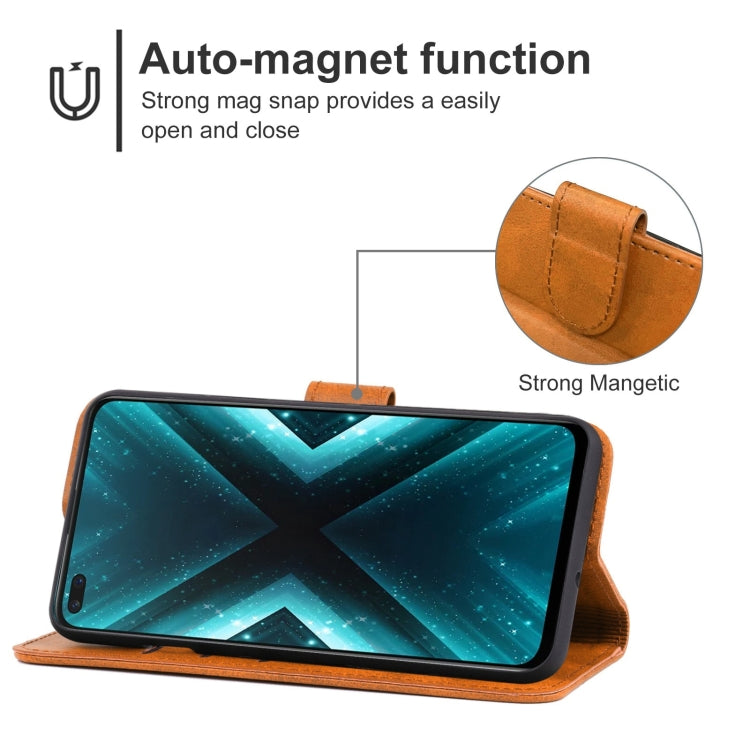 For OPPO Realme X3 SuperZoom Leather Phone Case